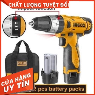 12v máy khoan búa dùng pin ingco cidli228120