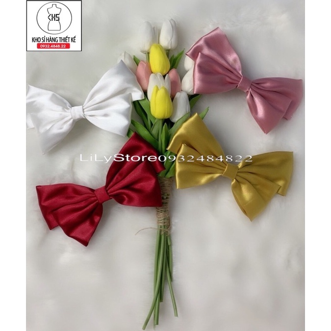 KẸP TÓC NƠ SIÊU DỄ THƯƠNG( ẢNH THẬT DO CHỦ SHOP TỰ CHỤP 10000%)