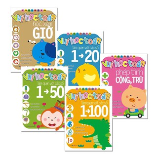 Sách - Vui học Toán (trọn bộ 5 cuốn)