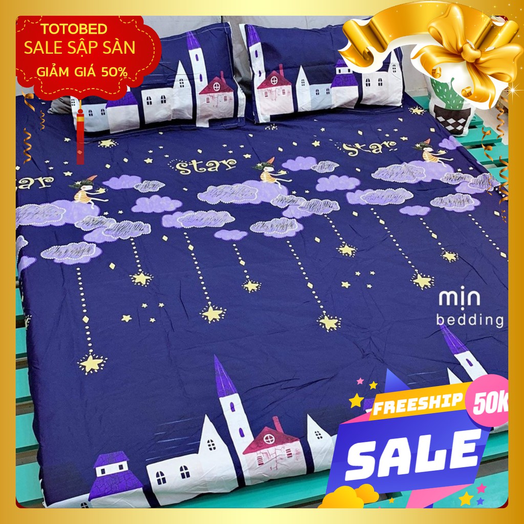 Sỉ Ga Drap trải giường 1m8 PN mẫu totobed 725