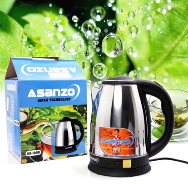 ẤM ĐUN SANAKY SK1800 có công suất lớn, với kiểu dáng trang nhã, khả năng đun nước cực nhanh