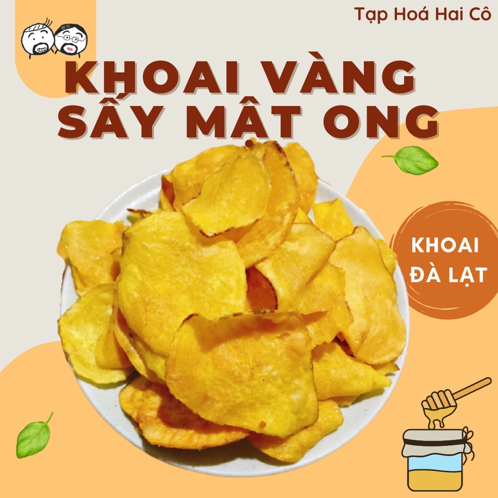 KHOAI LANG VÀNG SẤY MẬT ONG CAO CẤP 500G