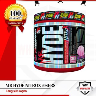Tăng Sức Mạnh Pre workout Mr Hyde NitroX hỗ trợ tăng sức mạnh (30 lần dùng)  - Chính hãng