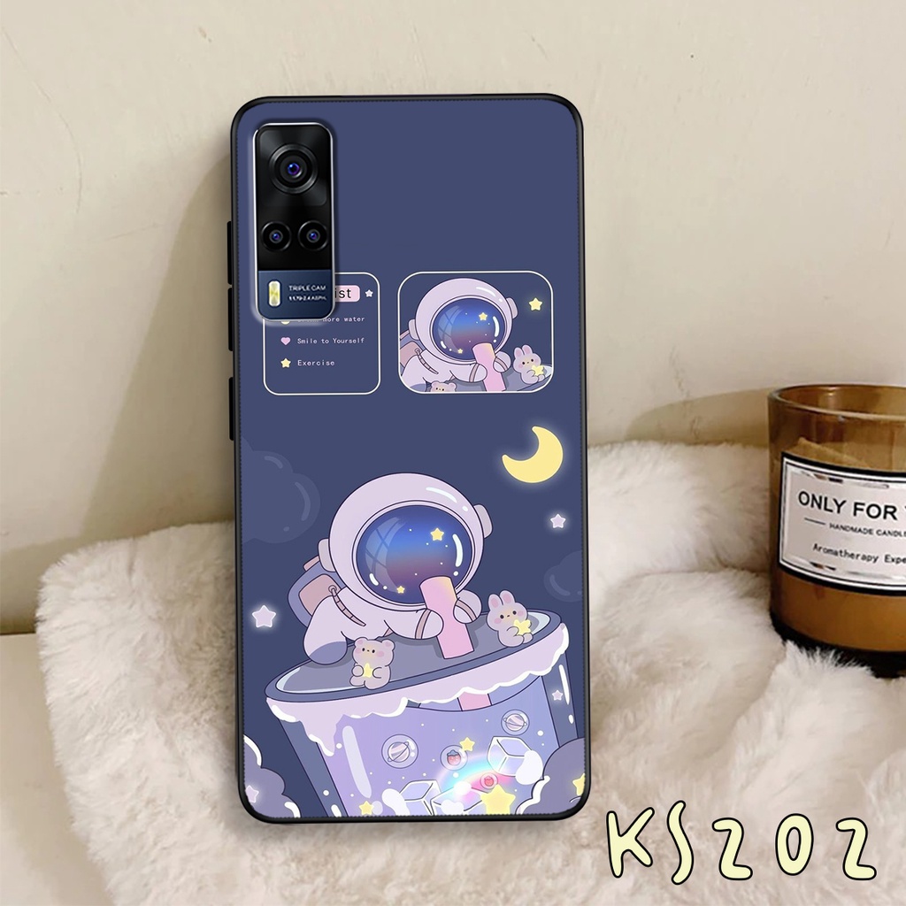 Ốp lưng Vivo Y72 5G - Y51 2020 - Y53s - Ốp lưng vivo in hình Phi hành gia cực hot