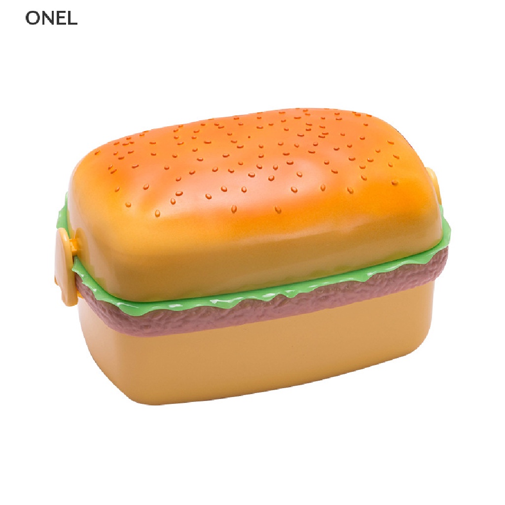 Hộp cơm Hình Hamburger Dễ Thương mx