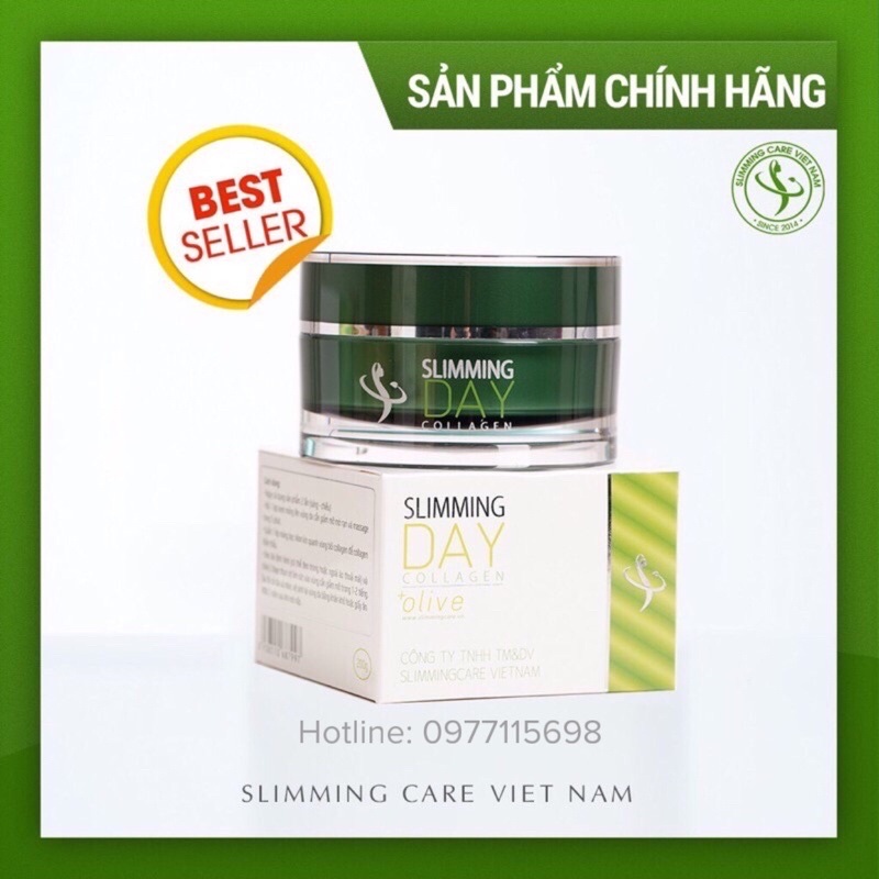 [ CHÍNH HÃNG ] KEM TAN MỠ MỜ THÂM RẠN SLIMMING DAY COLLAGEN