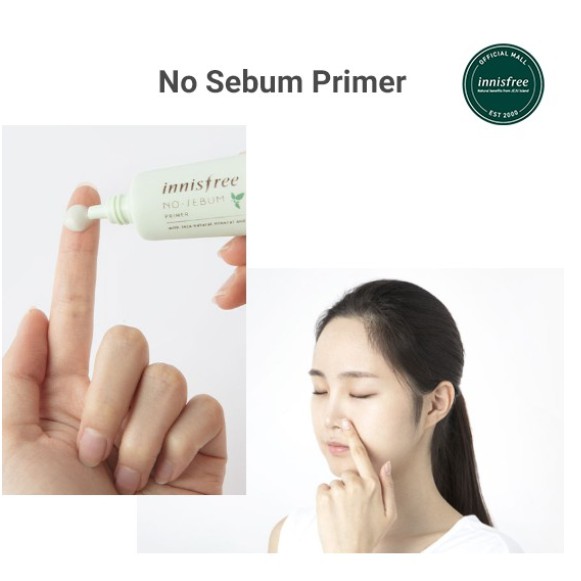 Kem lót trang điểm kiềm dầu [innisfree] No Sebum Primer 25ml