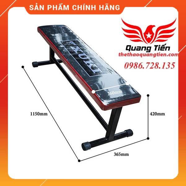 Ghế băng,ghế vớt tạ Xuki dài 1,15m năm 2020