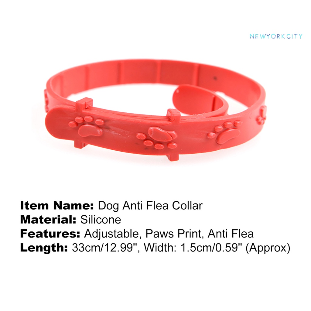 Vòng Cổ Silicone Chống Bọ Chét Cho Thú Cưng