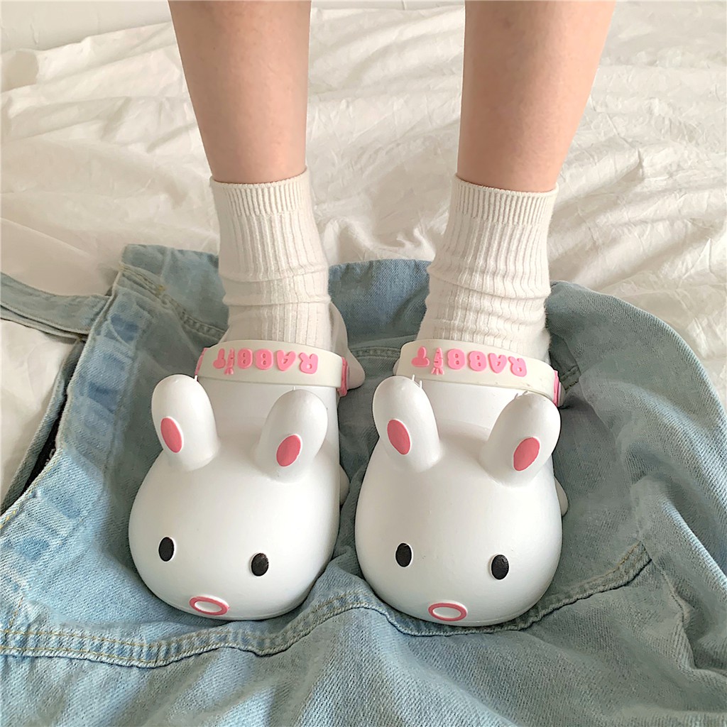 Dép cross tai thỏ siêu cute