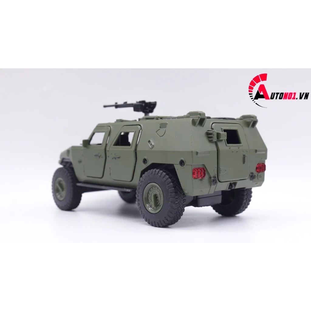 MÔ HÌNH XE QUÂN SỰ BỌC THÉP DONGFENG WARRIORS GREEN 1:28 7687