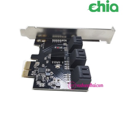 Card chuyển đổi PCI-E sang 6 cổng SATA 3.0 tốc độ 6GB M01, PCI-E to Sata