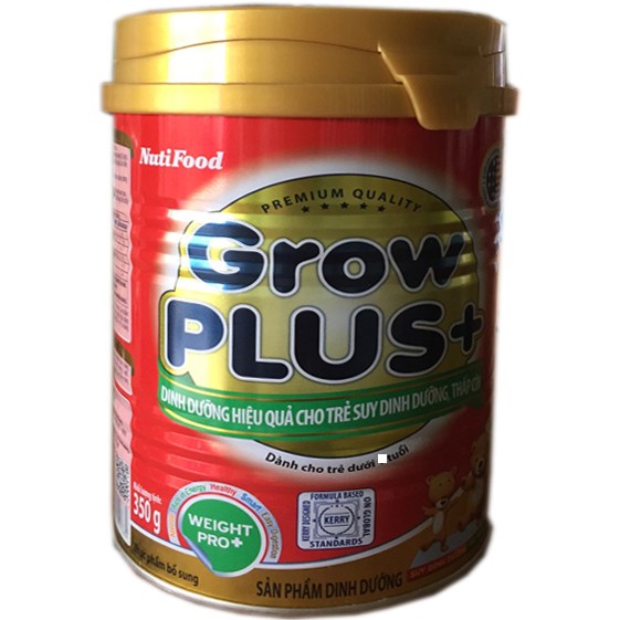 Sữa NutiFood Grow plus+ đỏ 780 g ( DƯỚI 12 THÁNG TUỔI)