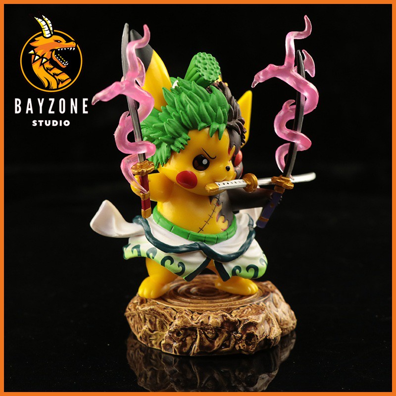 Mô hình pikachu zoro hiệu ứng haki siêu đẹp