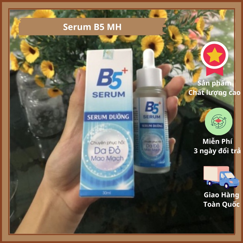 Serum B5 MH ⚡ HÀNG LOẠI 1 ⚡ tinh chất dưỡng da trắng sáng mịn màng, mang lại một làn da trẻ trung