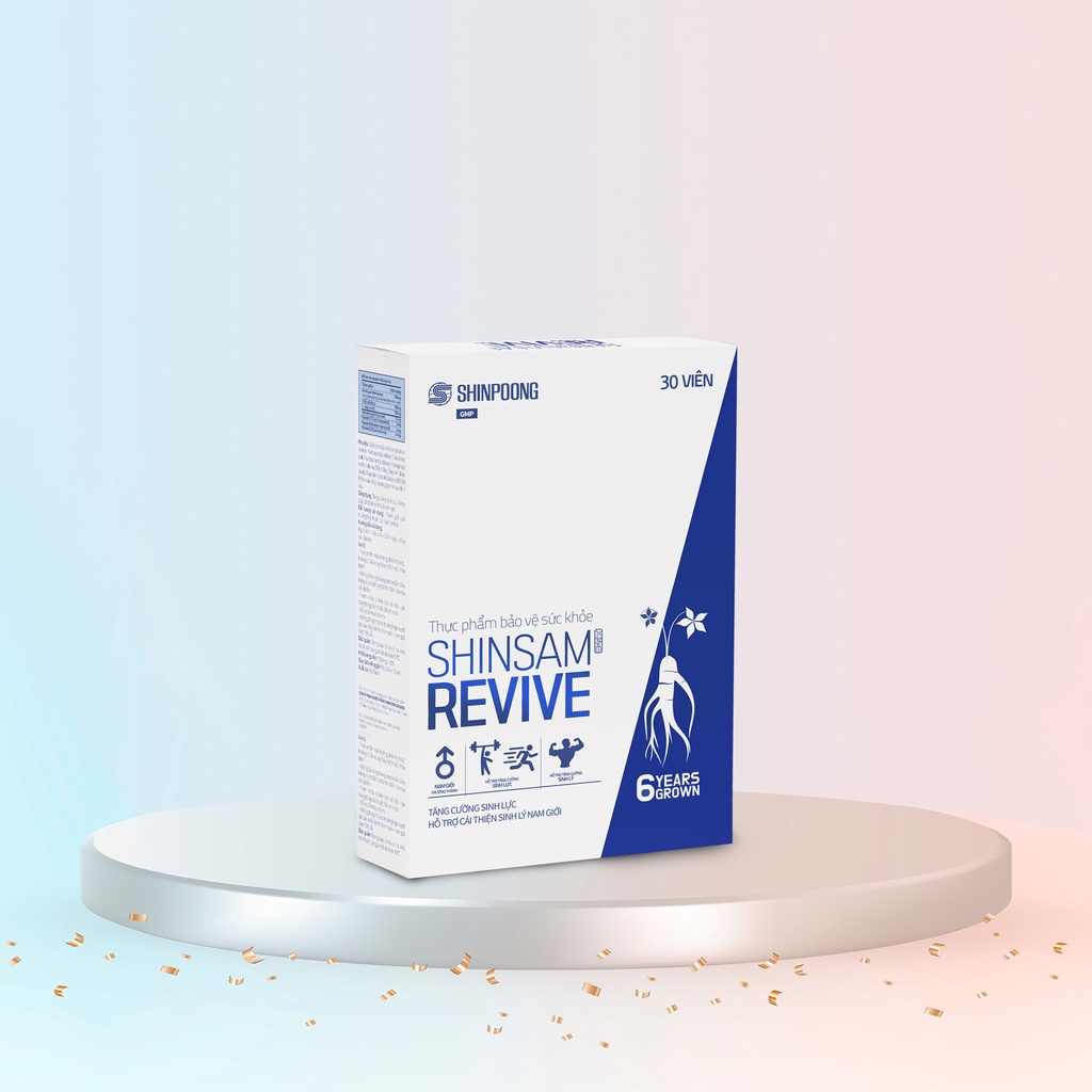 Viên uống Shinpoong Shinsam Revive - Tăng cường sinh lực và sinh lý dành cho nam giới