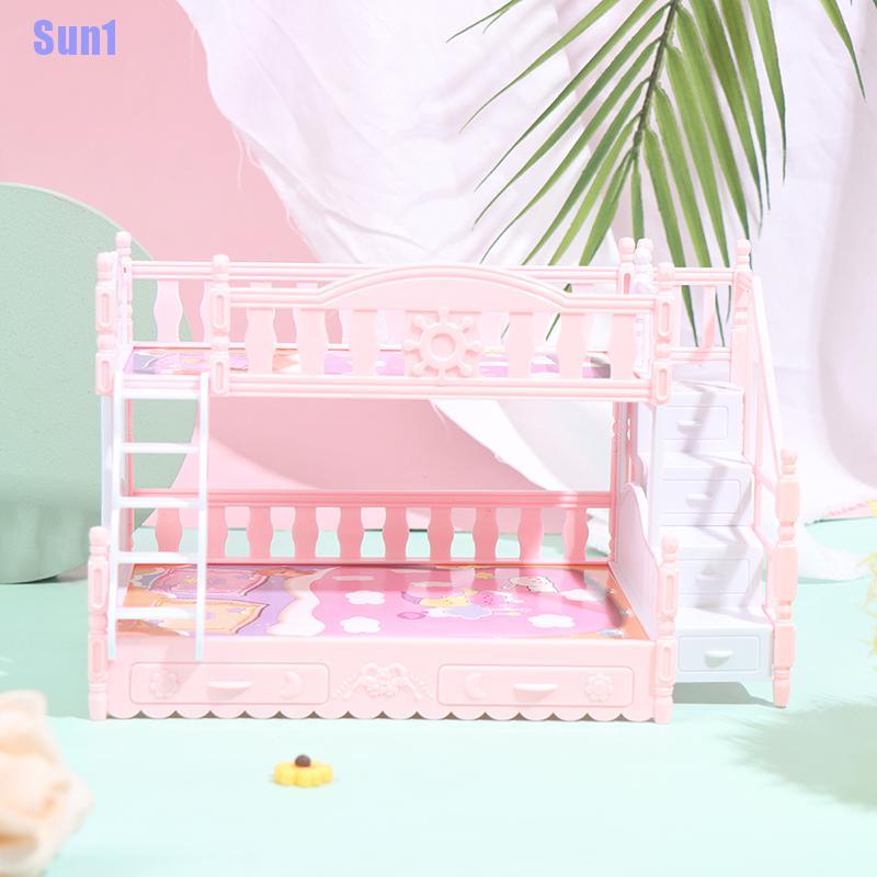 Mô Hình Giường Ngủ Mini Dành Cho Nhà Búp Bê