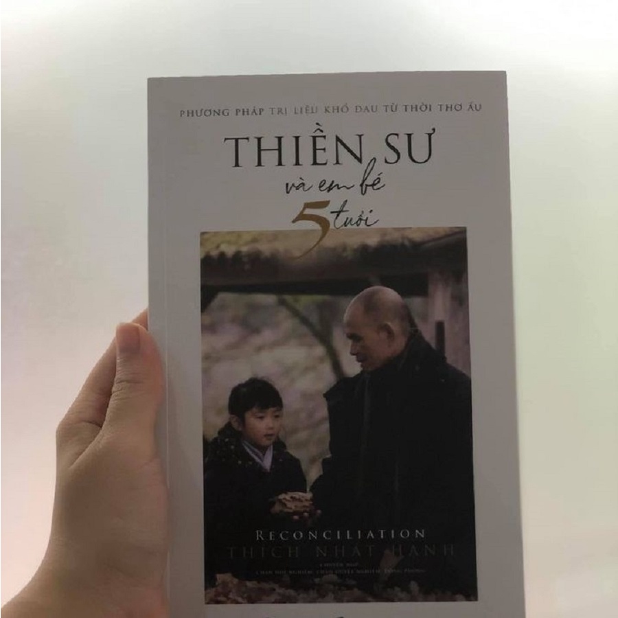 [MÃ giảm 40K]SÁCH: Thiền sư và em bé 5 tuổi - Tác giả: Thích Nhất Hạnh