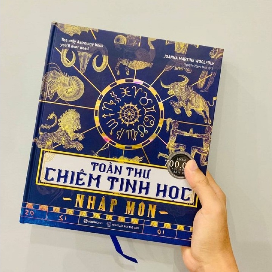 SÁCH: Toàn thư chiêm tinh học nhập môn (The Only Astrology Book You'll Ever Need) - Tác giả: Joanna Martine Woolfolk