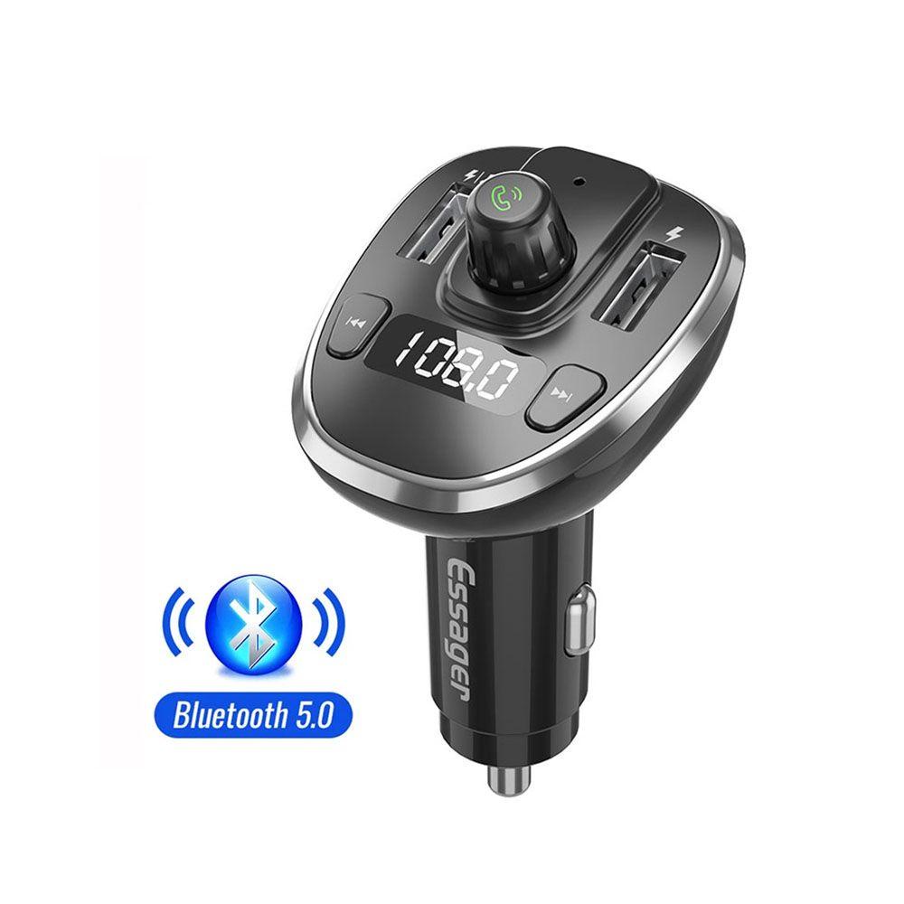 Củ Sạc Xe Hơi GLENES Tích Hợp Đài FM Cổng USB Chất Lượng Cao