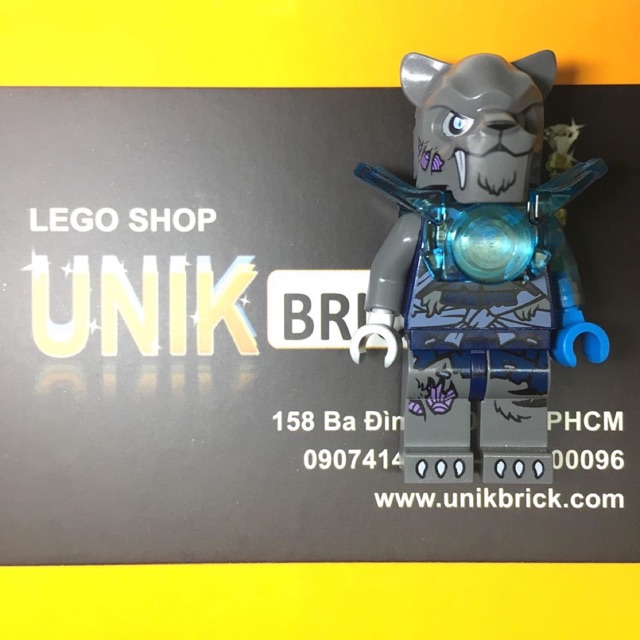 Lego UNIK BRICK Stealthor Hổ răng kiếm trong Huyền thoại Chima chính hãng (như hình).