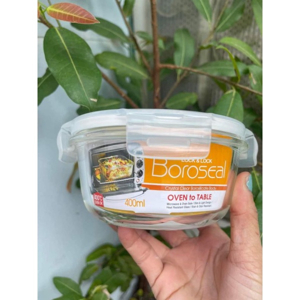 Hộp thủy tinh lock & lock 400ml .