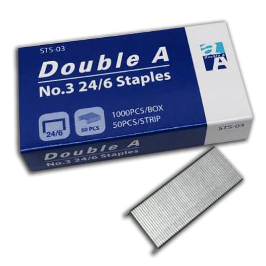 Đạn ghim, Kim bấm số 3 Double A 24/6