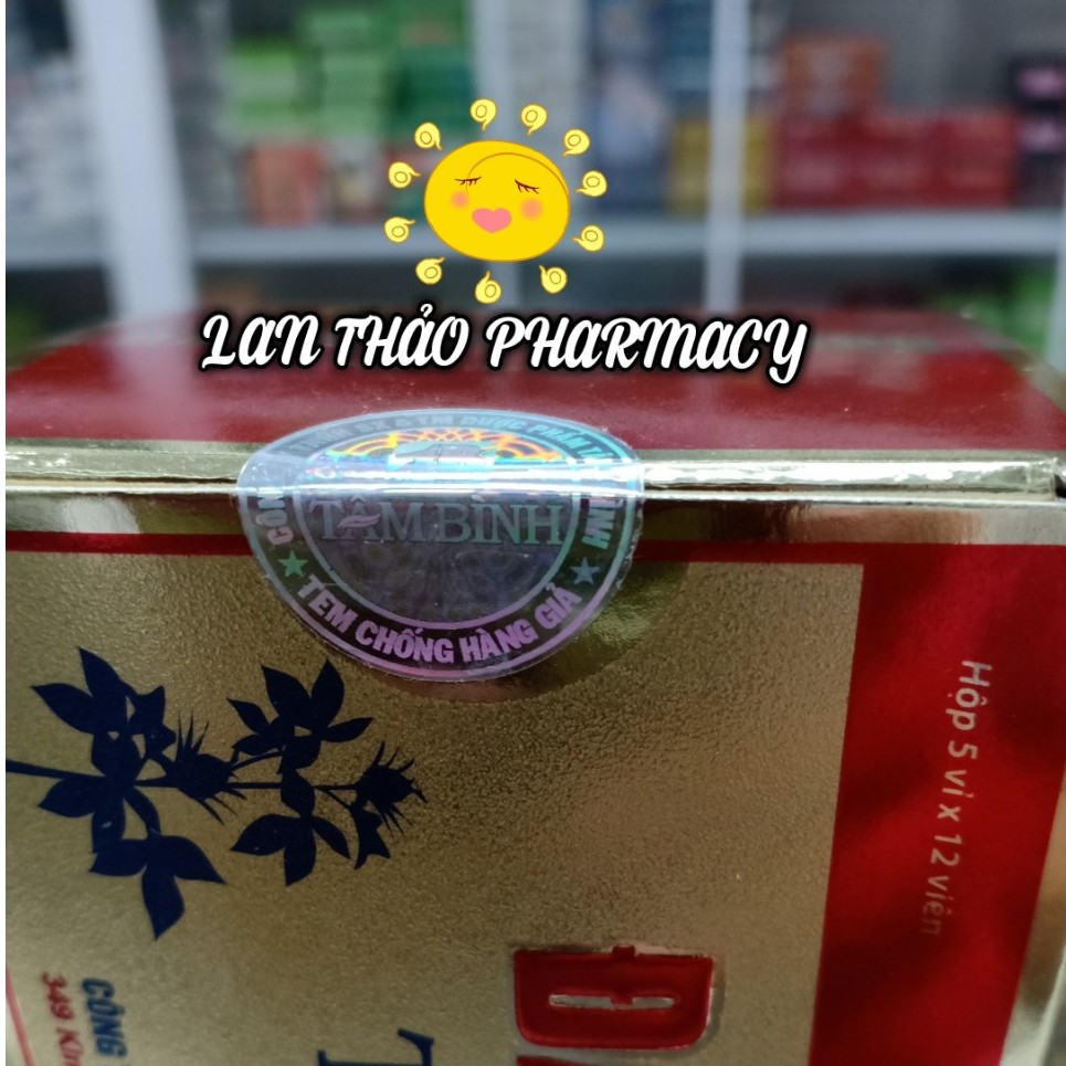 Đại tràng tâm bình hộp 60 viên hỗ trợ điều trị viêm đại tràng hiệu quả