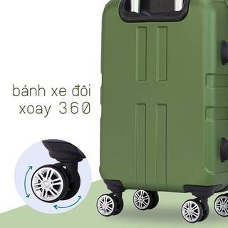 [Oder] - Vali du lịch cao cấp TRIP P16 - Màu Xanh Rêu - (Size 20)