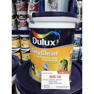 Sơn  dulux lau  chùi hiệu quả    trắng  easy clean  đa dạng sắc  màu (5l)