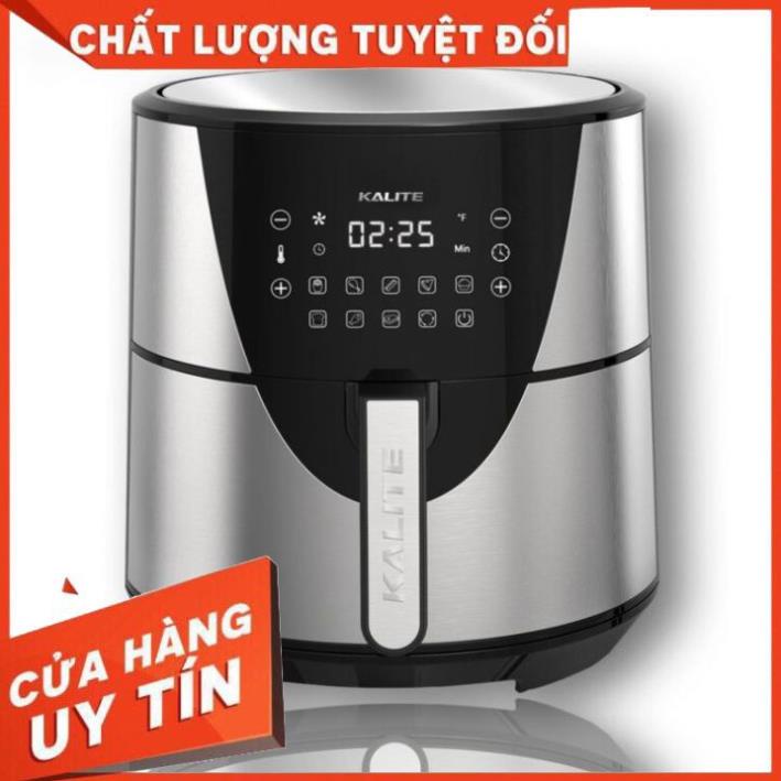 Nồi chiên không dầu KALITE Q8, Nồi chiên không dầu đa chức năng, Tiết kiệm thời gian chế biến món ăn, dễ dàng vệ sinh