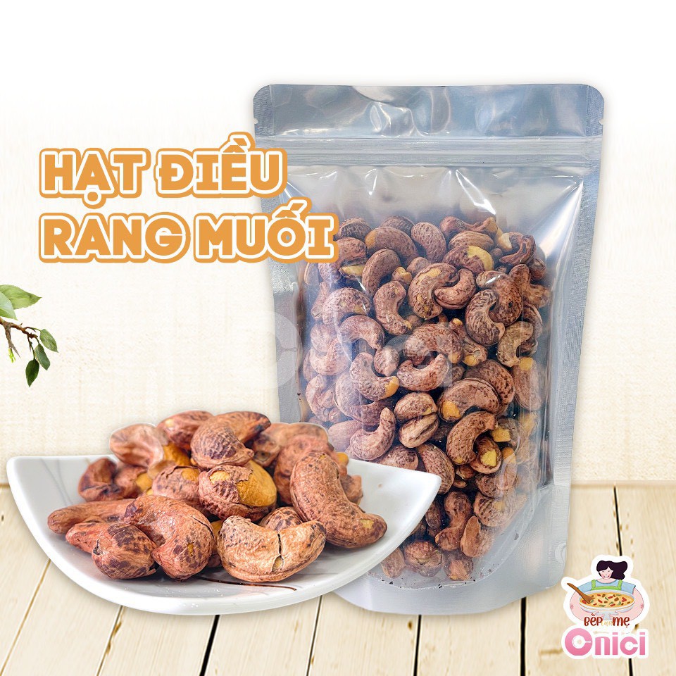 HẠT ĐIỀU RANG MUỐI 500GR