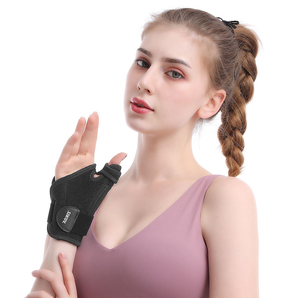 Aolikes Đai Bảo Vệ Ngón Tay Cái Giảm Đau Khớp & Bong Gân Phục Hồi Chức Năng