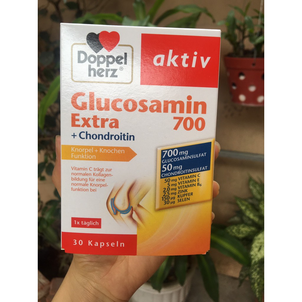 Hàng Đức Glucosamin 700 hộp 30 viên
