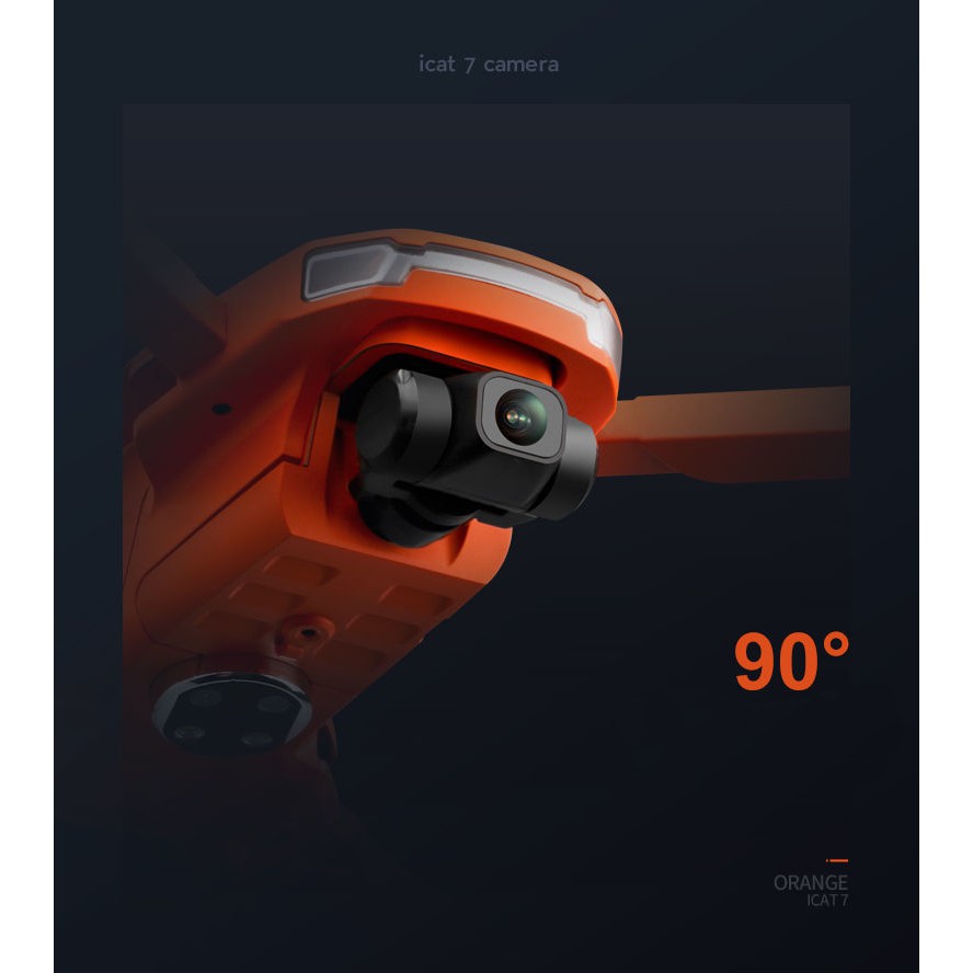 Flycam giá rẻ, Flycam SMRC ICAT 7 Pro - Drone thế hệ mới 2020 - Camera 4K HD, Hàng mới 100% Bảo hành chính hãng
