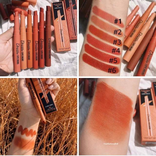 Son Thỏi Lì Dạng Bút Dream Color Heng Fang Tone Tây Auth Nội Địa | Thế Giới Skin Care