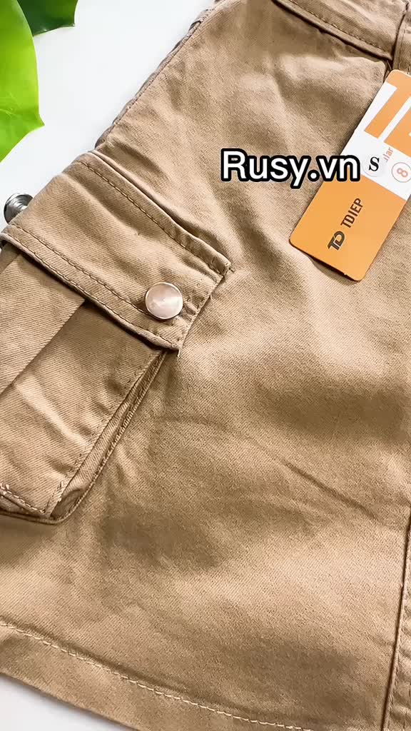 Chân Váy Ngắn Túi Hộp Chất Kaki Mềm Siêu Hot Chất Kaki co giản cao cấp | BigBuy360 - bigbuy360.vn