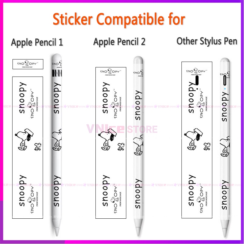Miếng Dán Trang Trí Bút Cảm Ứng Apple Pencil 1 2