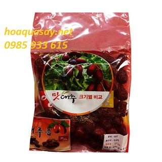 Táo đỏ Hàn Quốc sấy khô 500gr Date dài 2025