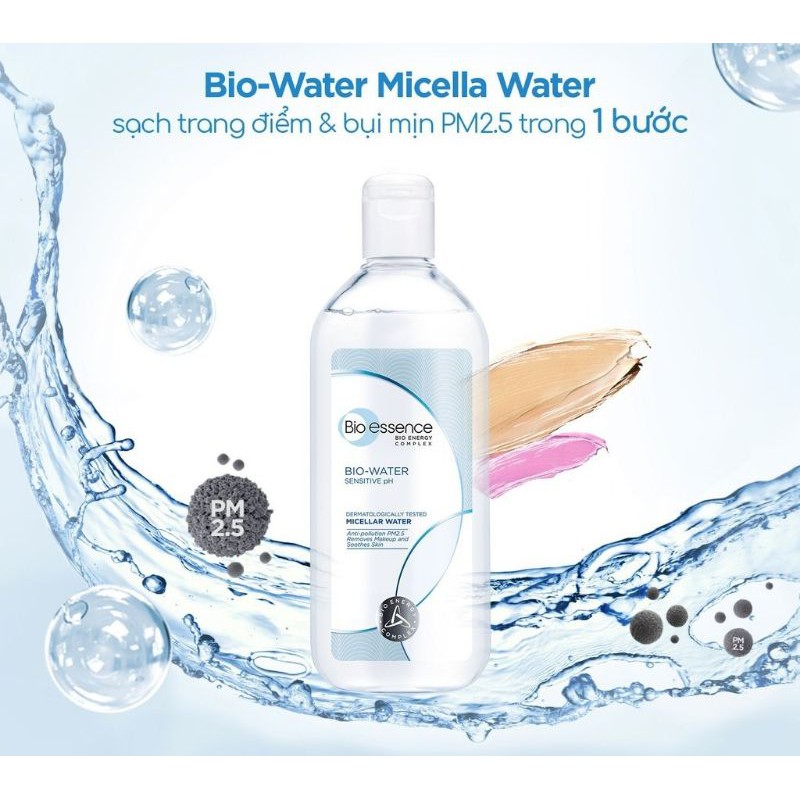 BIO-ESSENCE - NƯỚC TẨY TRANG BIOESSENCE MICELLAR WATER (100 ML VÀ 500ML)