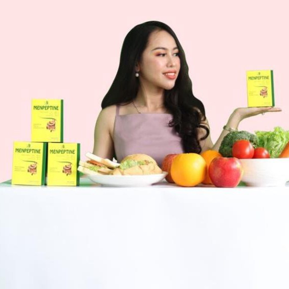 Men hỗ trợ tiêu hóa Menpeptine - hộp 100 viên nang