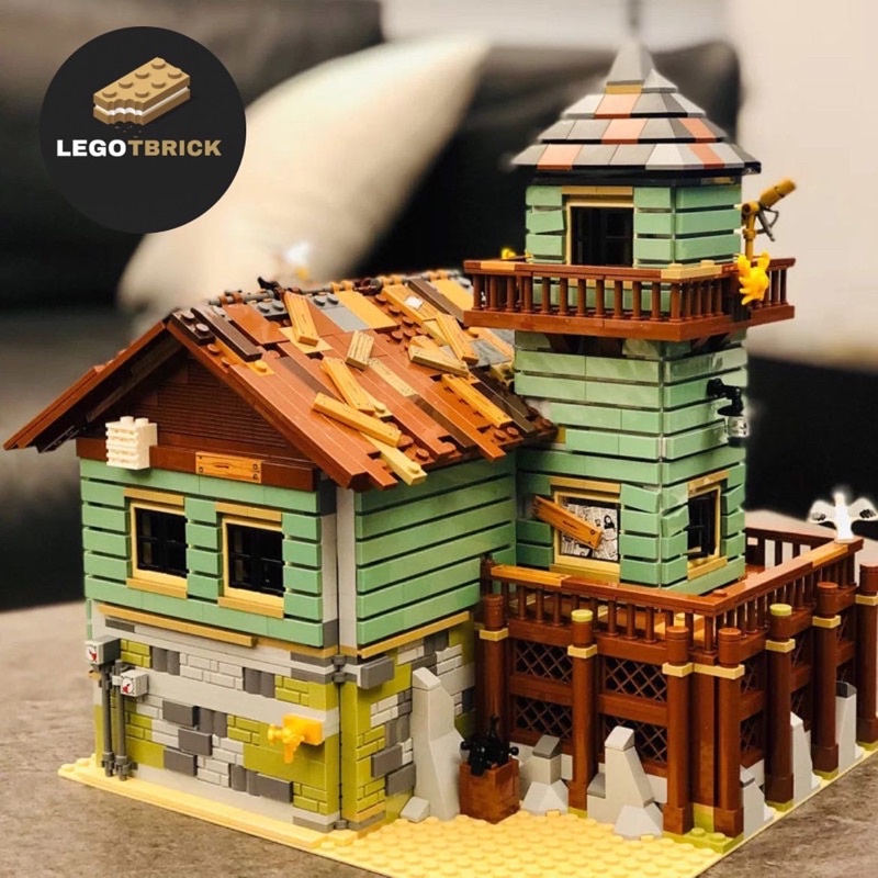 Đồ chơi lắp ráp mô hình thông minh Nhà cá - IDEAS Nhà câu cá vui vẻ Tbrick - nonlego