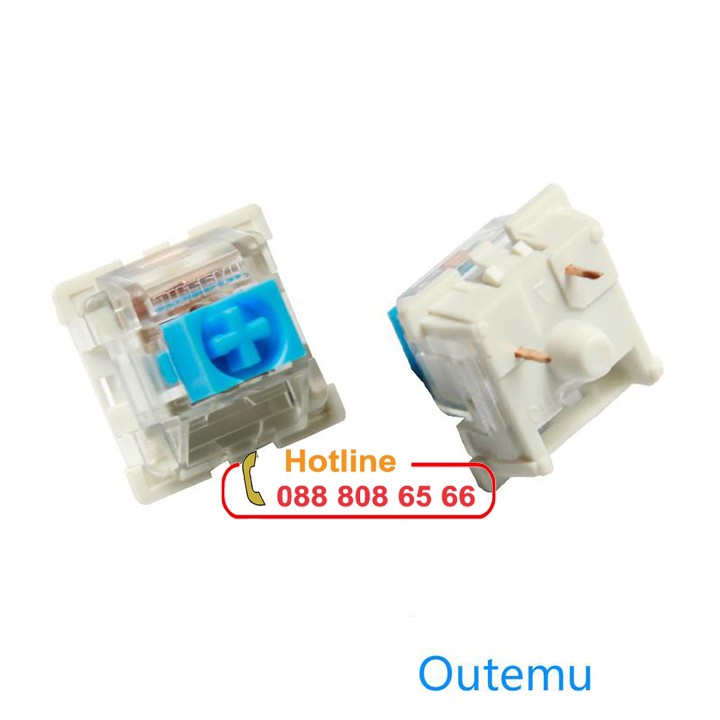 Switch phím cơ Outemu Blue - Công tắc bàn phím cơ Outemu