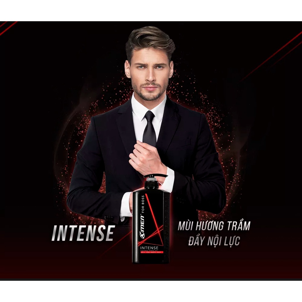 Sữa tắm nước hoa X-Men for Boss Intense 650g