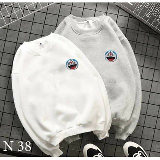 Áo sweater nam nữ logo doremon cao cấp