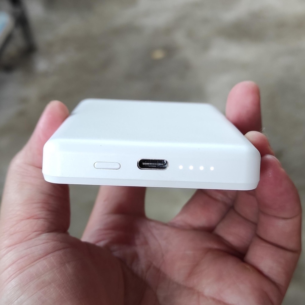 Pin sạc dự phòng không dây Buyfastcart B2 8.000mAh dùng sạc cho iP12, 13 - Hàng chính hãng