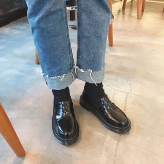 Giày Da Bóng ulzzang