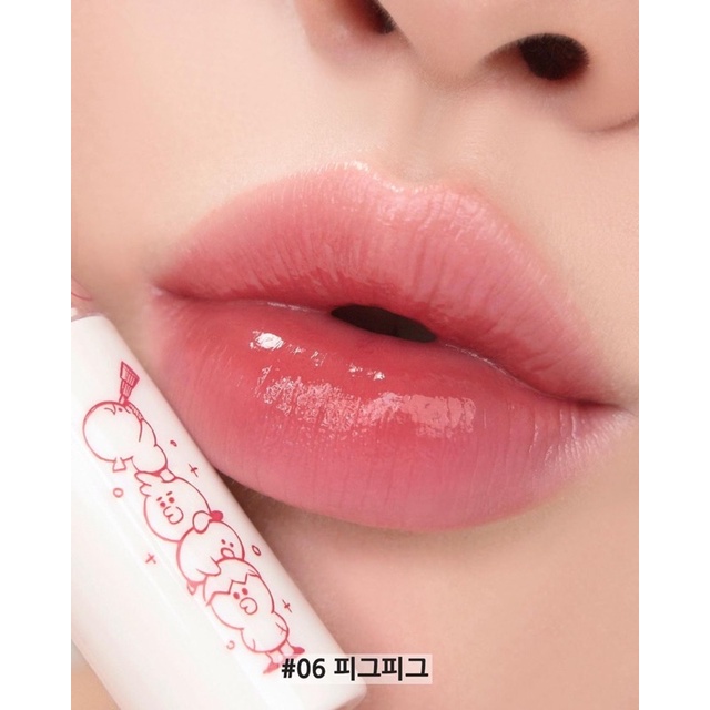 Son tint Romand x Line Friends Juicy Lasting Tint Mini 2g