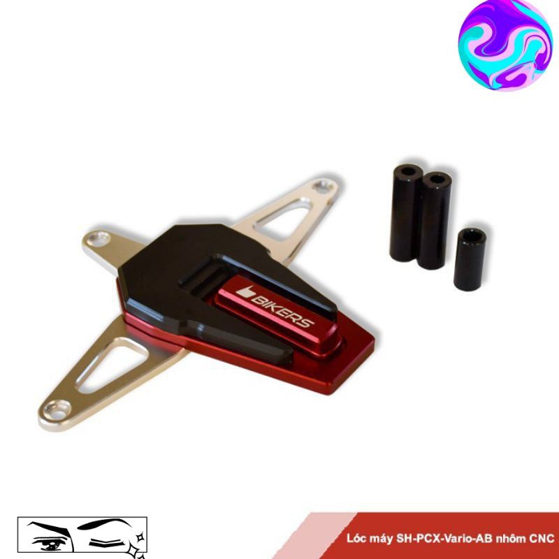 Bảo vệ lốc máy Vario - SH - PCX - AirBlade Nhôm CNC