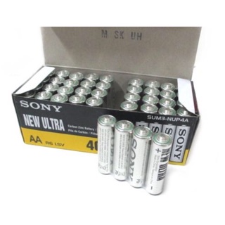 pin AA sony R6 ,pin tiểu hộp 20 đôi (40 viên )